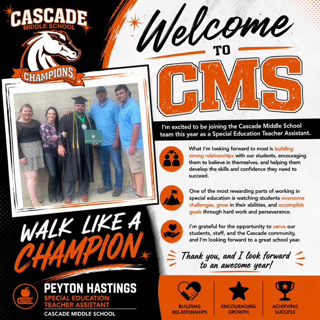 Welcome Peyton Hastings