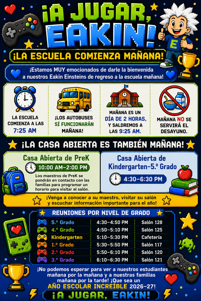 First day of school spanish