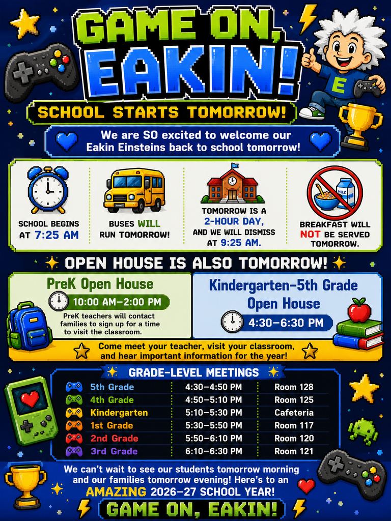 First day of school English