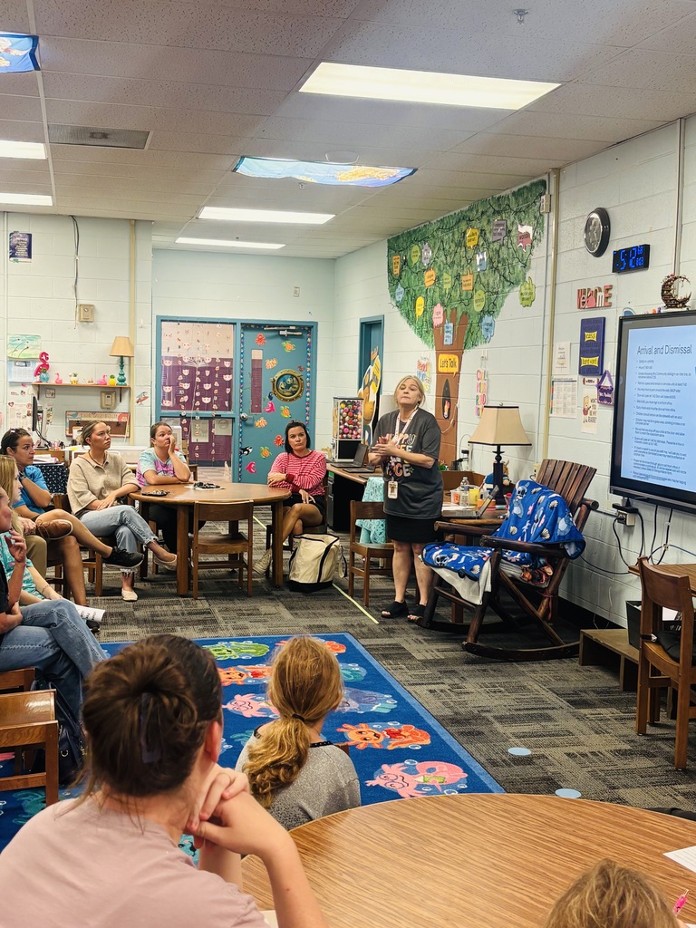 Parents attending Pre K parent meetings