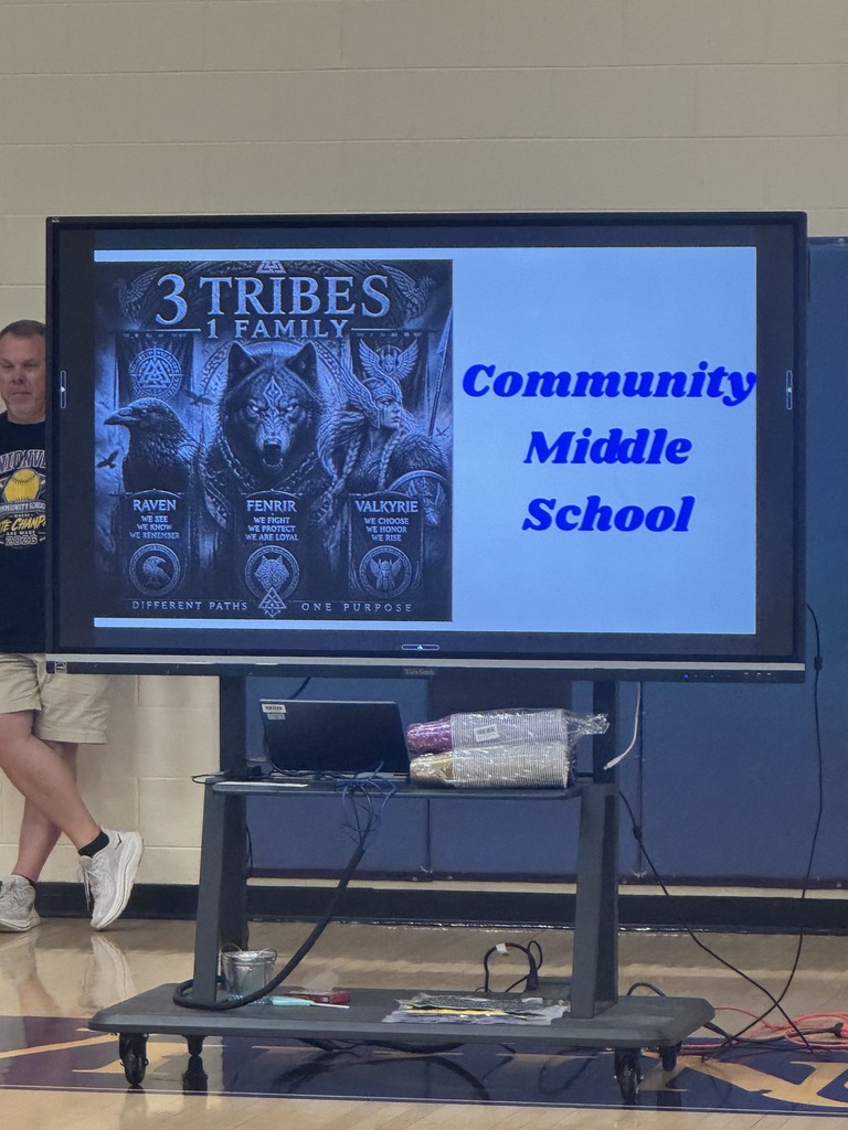 community middle school 3 tribes 1 family
