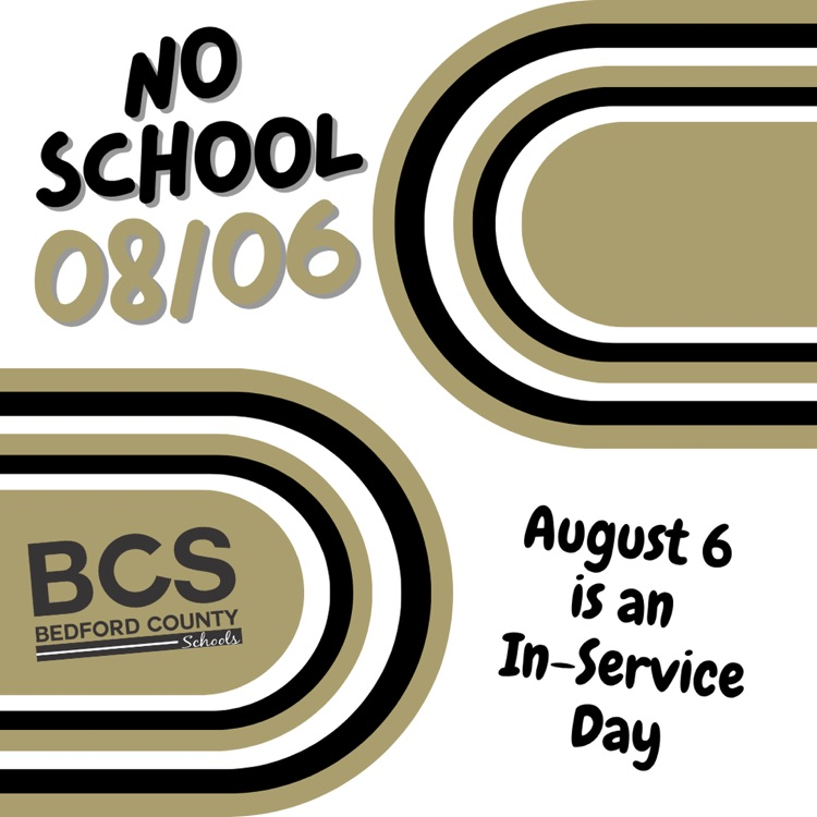August 6 no school for students