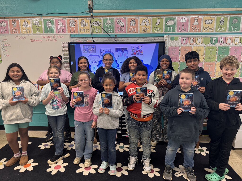 students with books