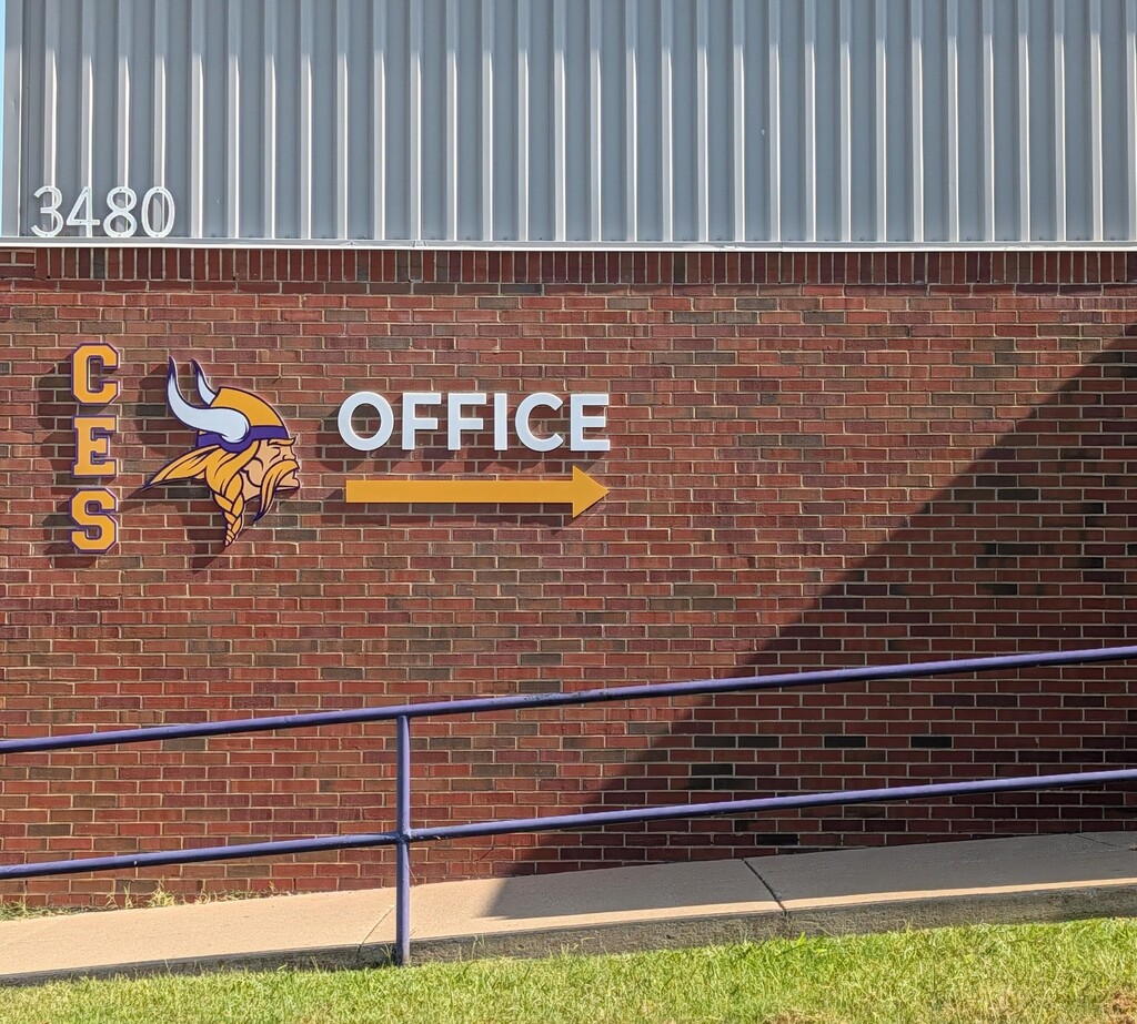 Front Office Direction Sign