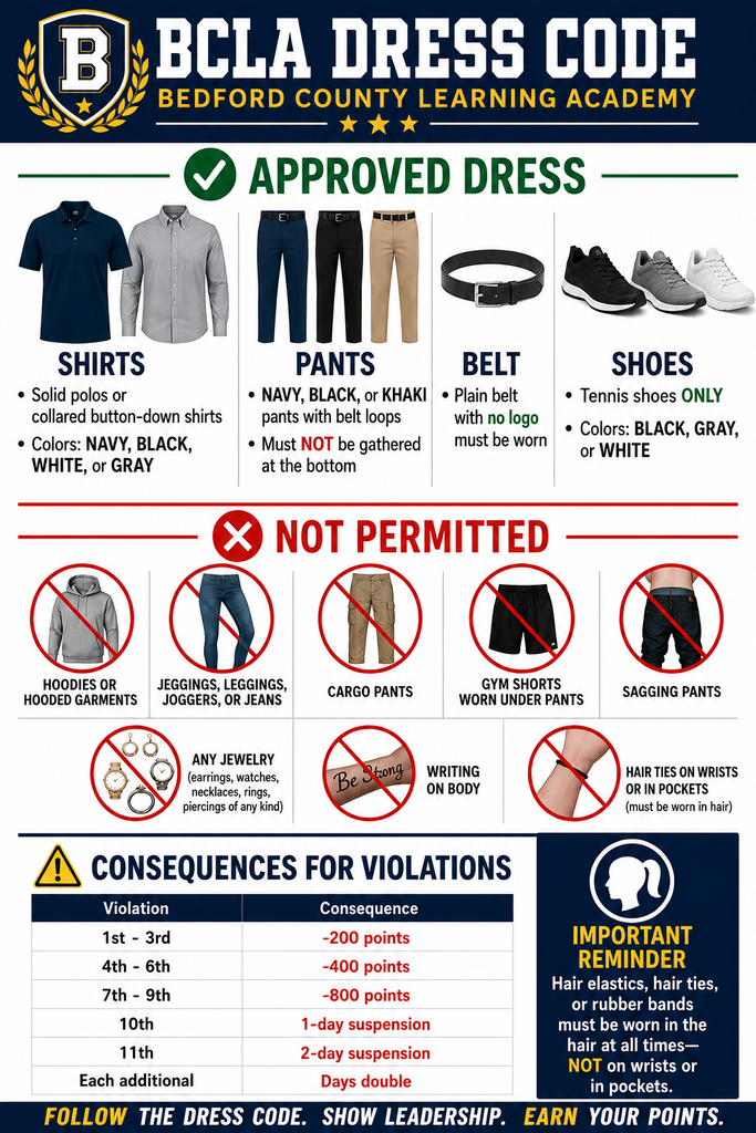 dress code poster