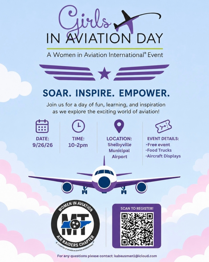 Girls in Aviation Day Graphic