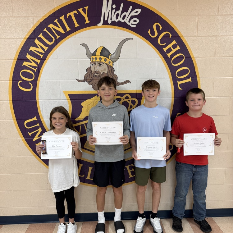 students with certificates