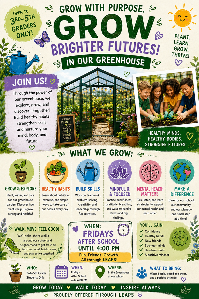Grow with the greenhouse club