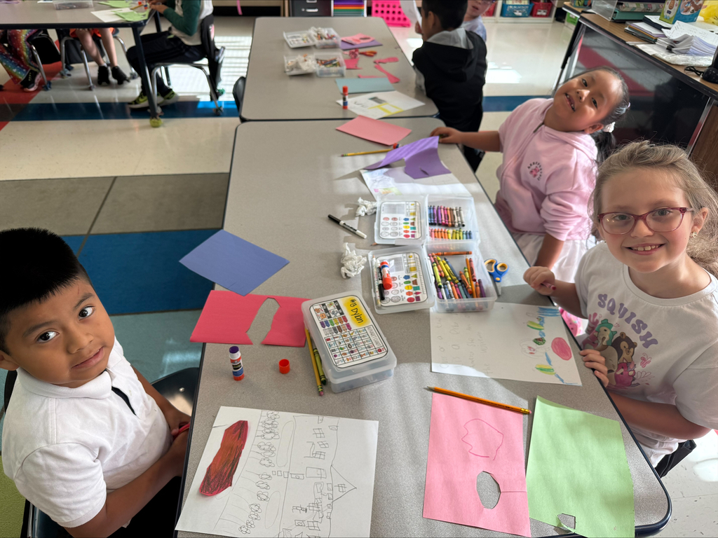3 student working