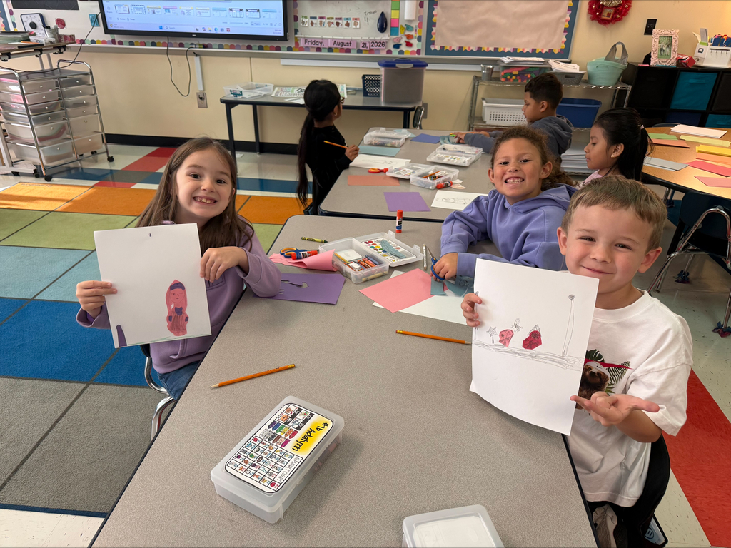 3 students showing their work