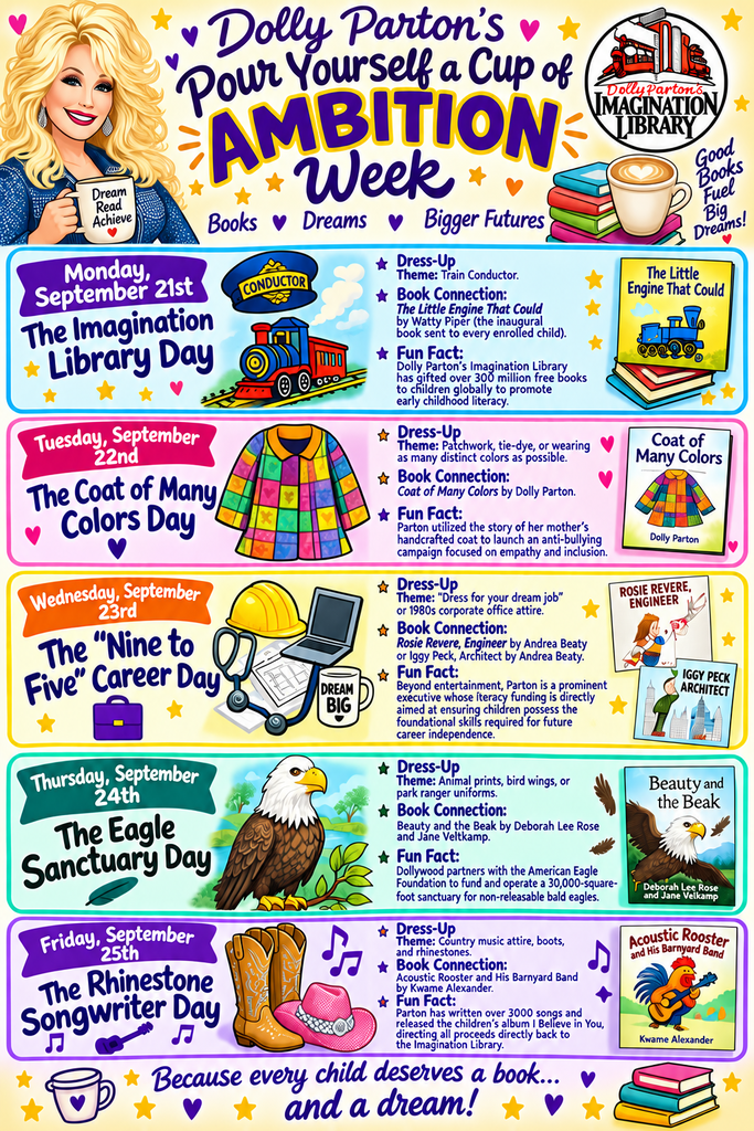 Dolly Parton Dress up days