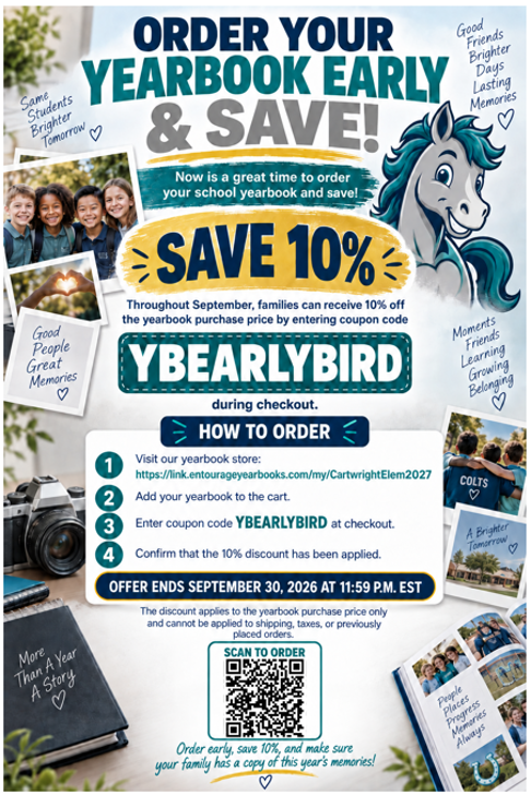 yearbook flyer