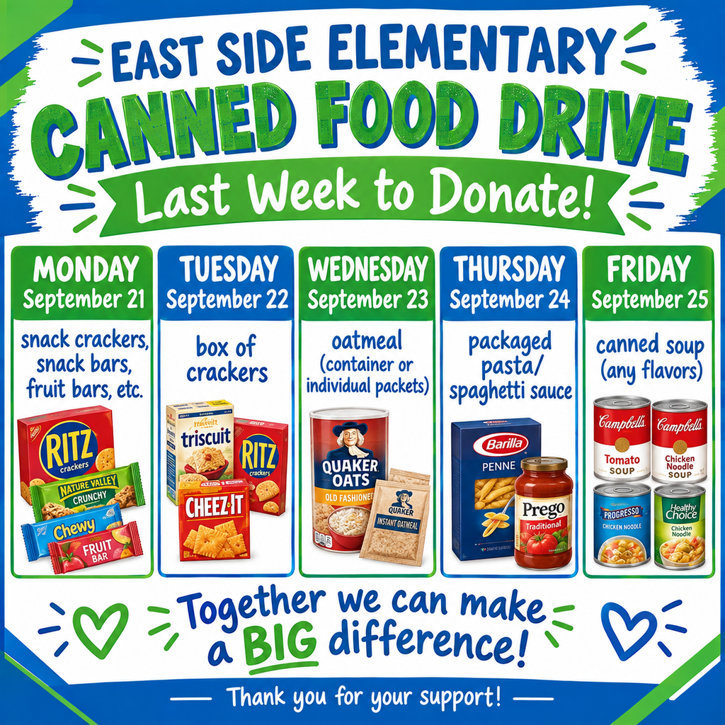 last week of food drive