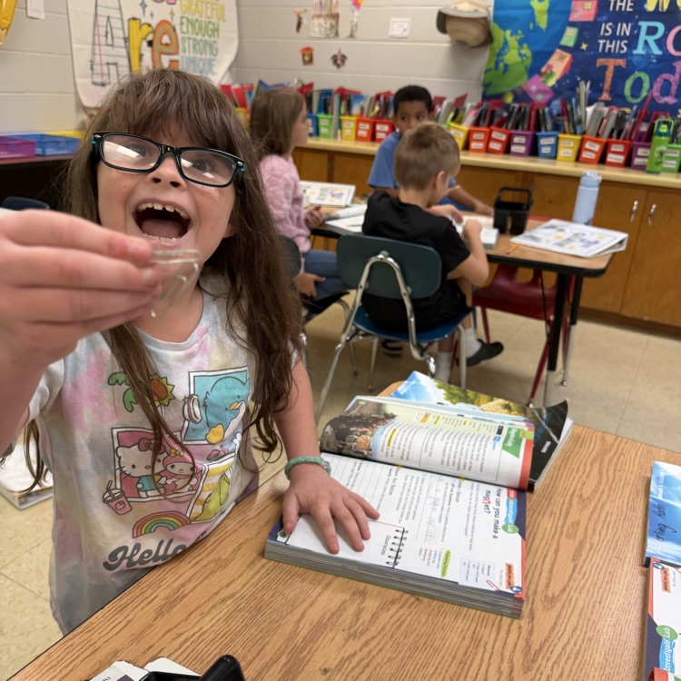 student smiling
