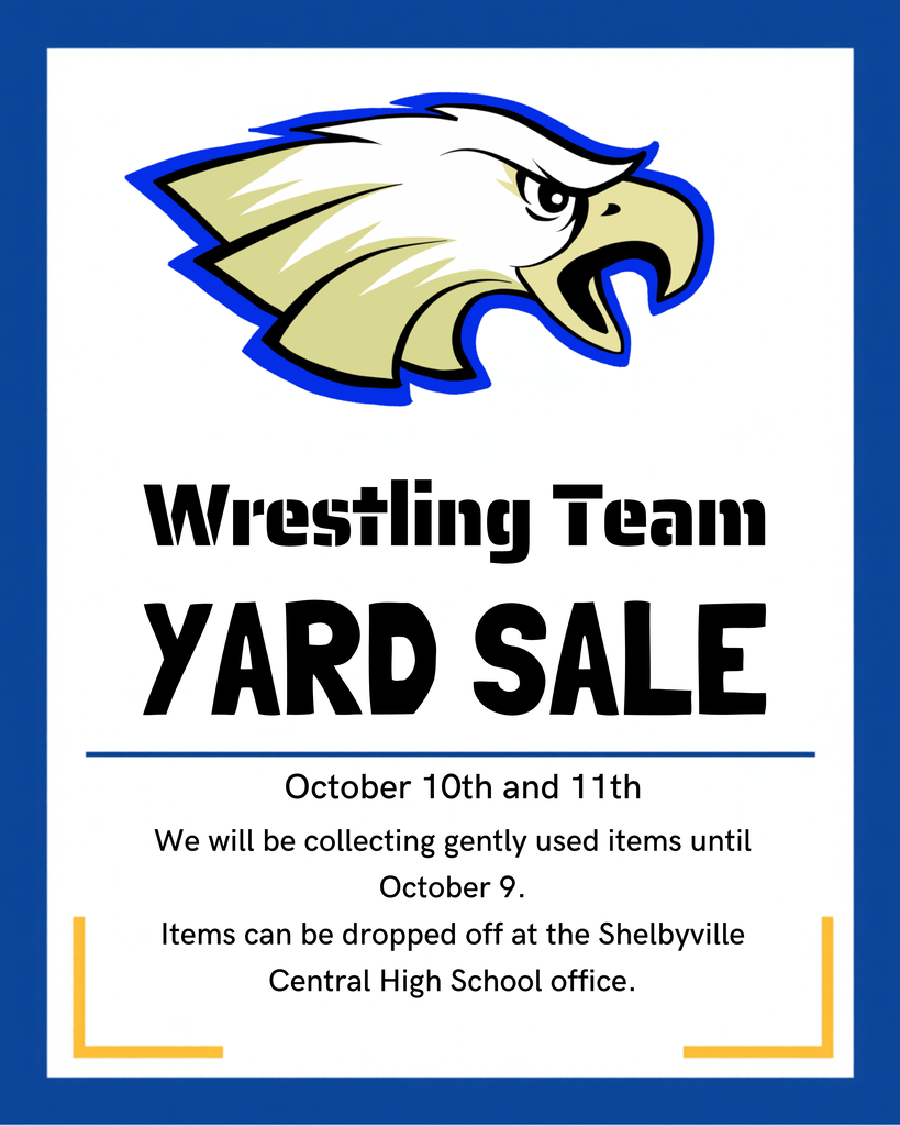 HMS Wrestling Team Yard Sale, OCtober 10-11