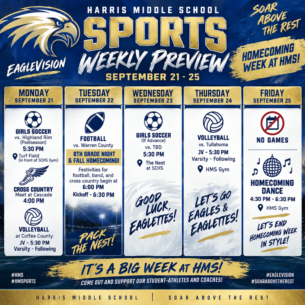 HMS Sports Weekly Preview