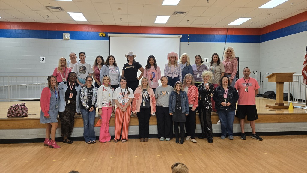 teachers dressed like dolly parton