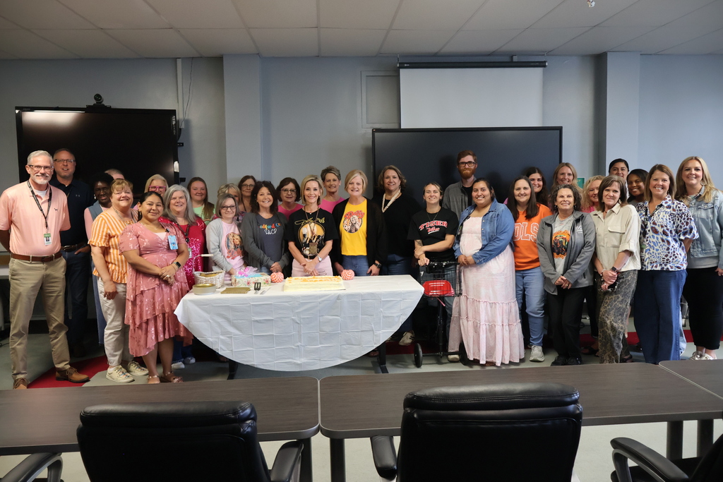 Central Office Team Celebrates Susan Huff