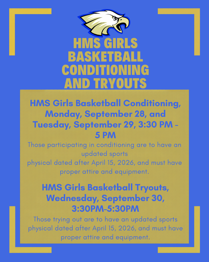 HMS Girls Basketball Conditioning and Tryouts