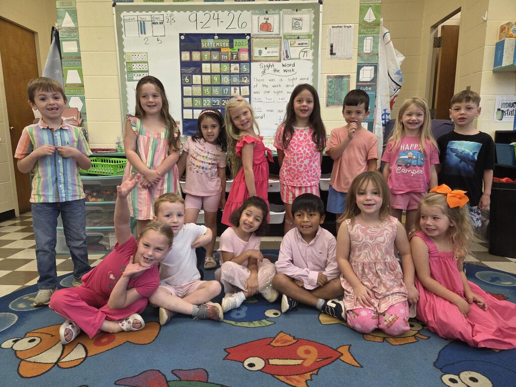 Students in Pink