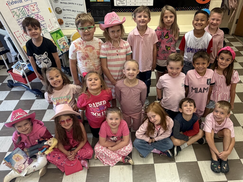 Students in Pink