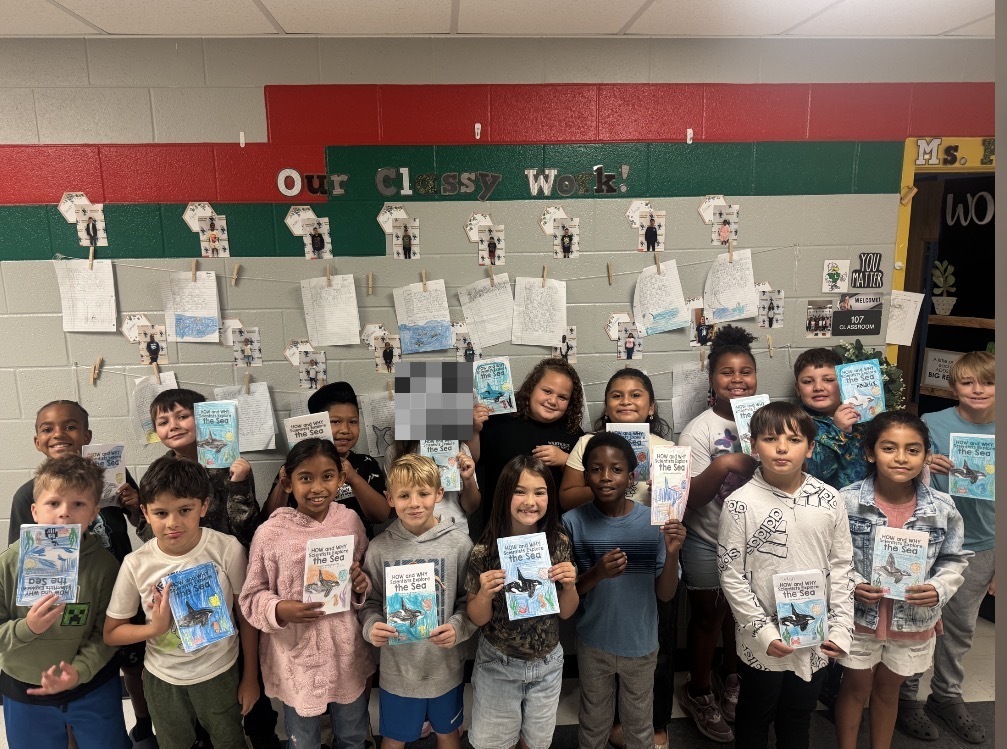 Mrs. Presley's class and the books they created