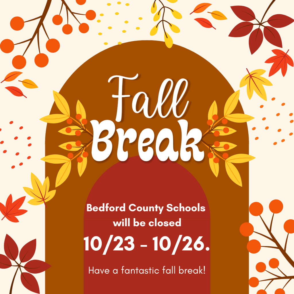 fall break 10/23 through 10/26