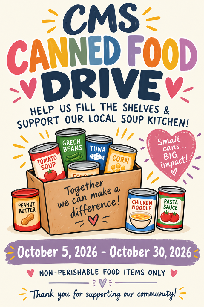cms canned food drive