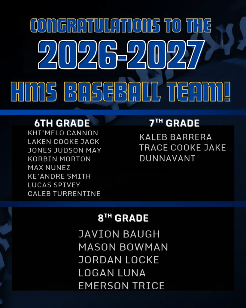 26-27 HMS Baseball Team