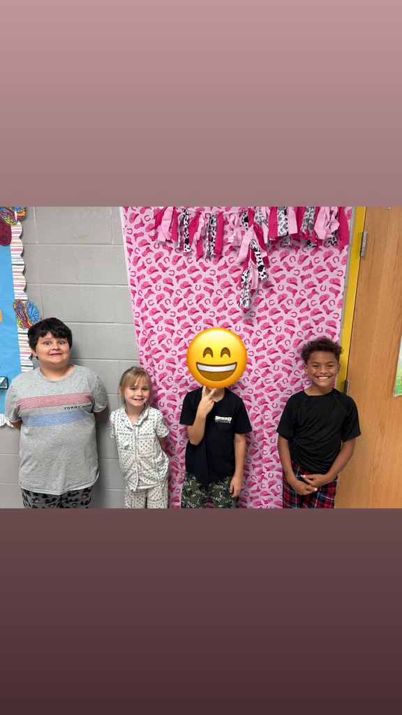 Class of students dressed in book charater