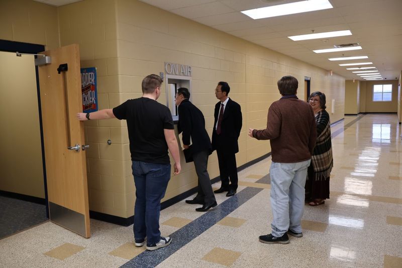 SCHS Receives Donation from Duksan Electera to Support Student-Led Radio Station