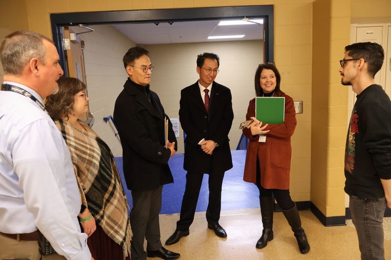 SCHS Receives Donation from Duksan Electera to Support Student-Led Radio Station