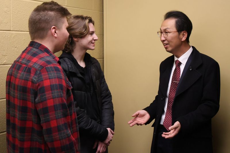 SCHS Receives Donation from Duksan Electera to Support Student-Led Radio Station