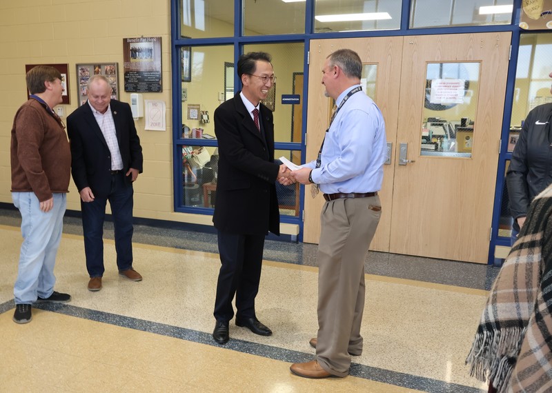 SCHS Receives Donation from Duksan Electera to Support Student-Led Radio Station