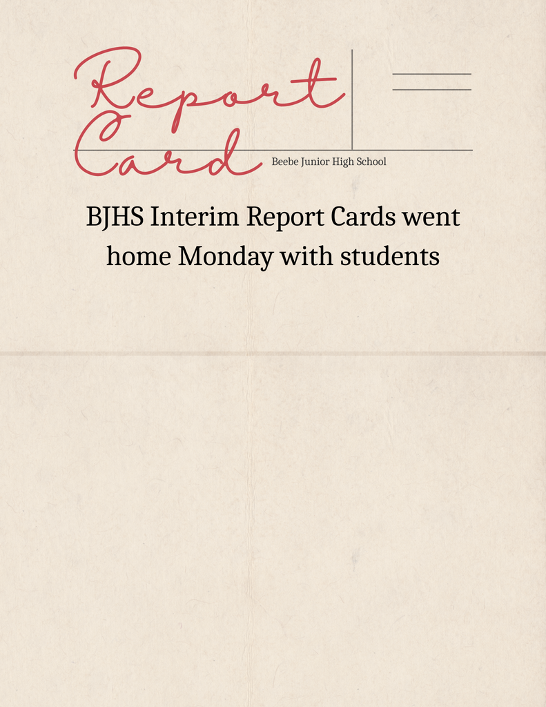 report cards