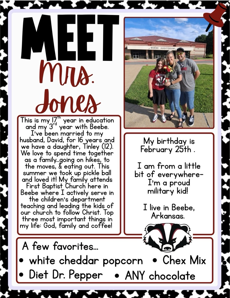 Mrs. Jones teacher spotlight