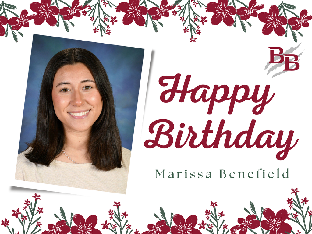 Happy Birthday, Mrs. Benefield