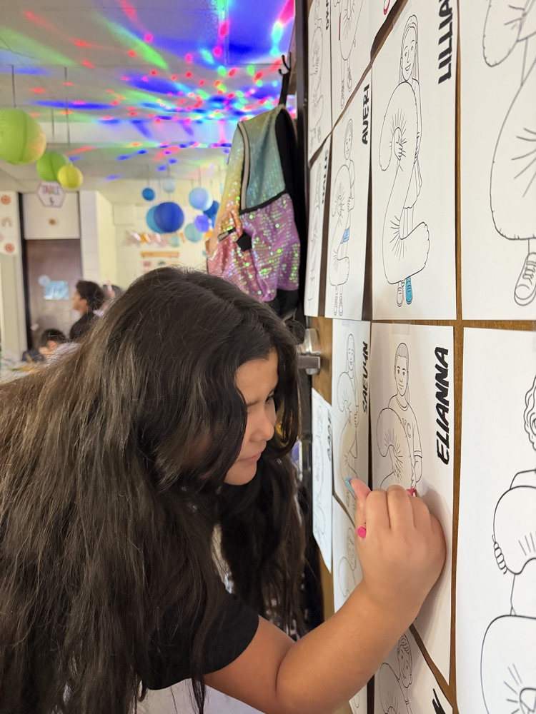 student working