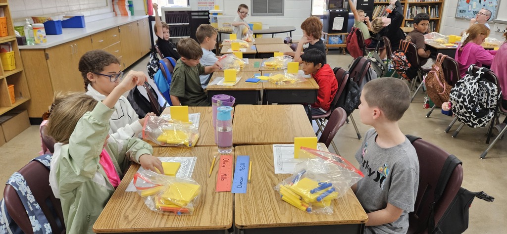 Students learning