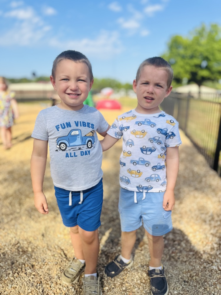 kids playing outside