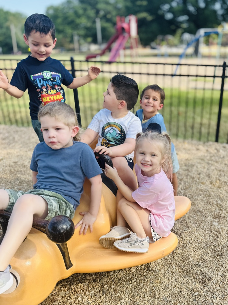 kids playing outside