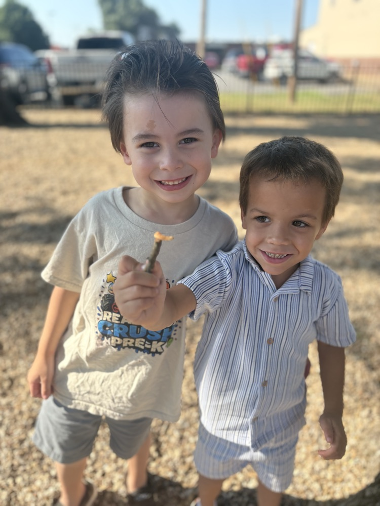 kids playing outside