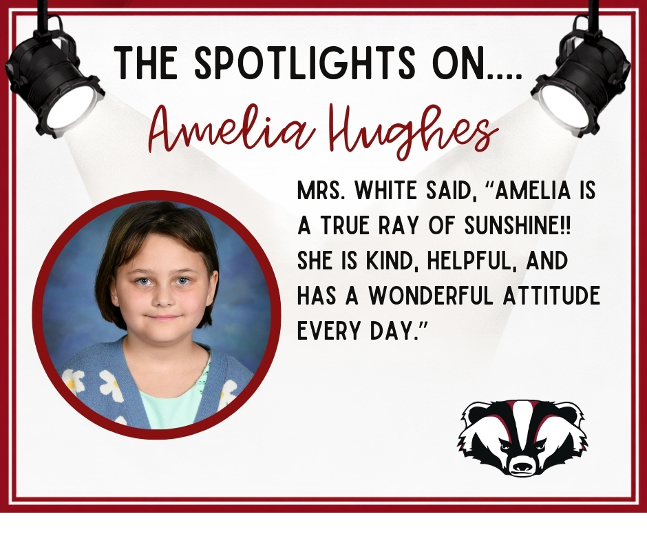 Amelia Highes Spotlight
