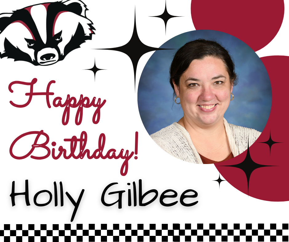 Happy Birthday to music teacher, Mrs. Gilbee!