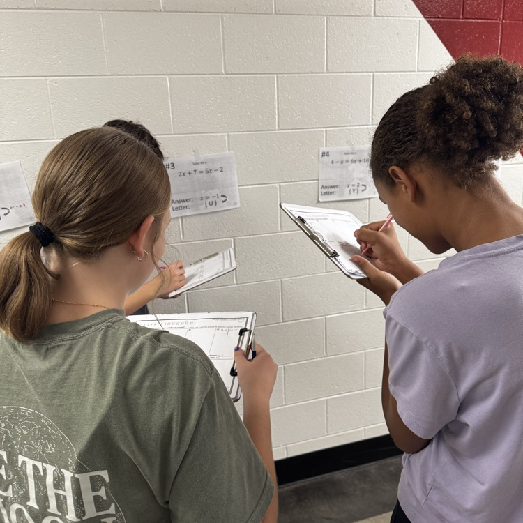 8th grade math scavenger math