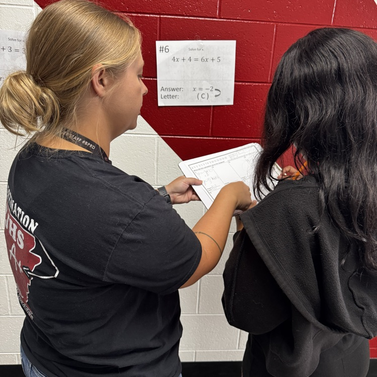 8th grade math scavenger math