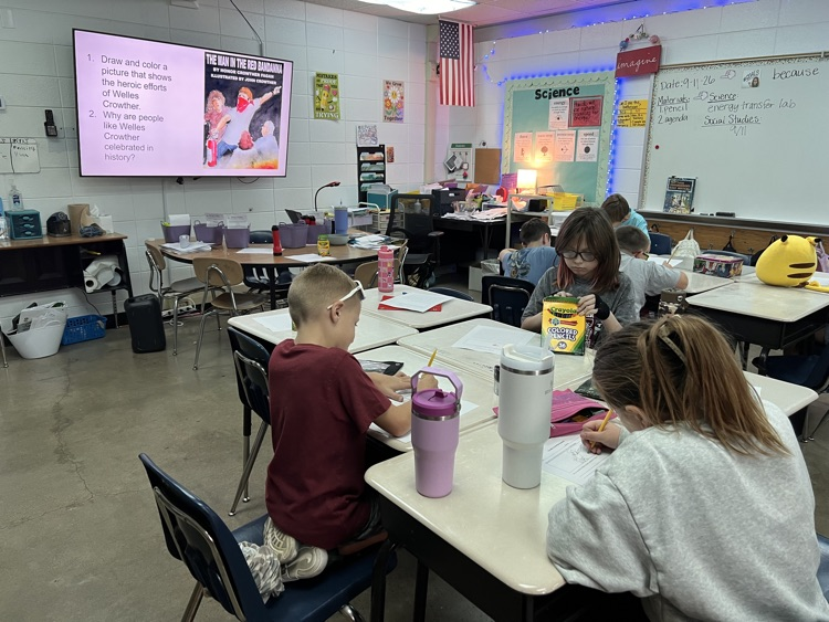 Students learning