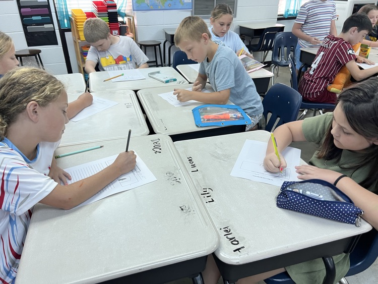 Students learning