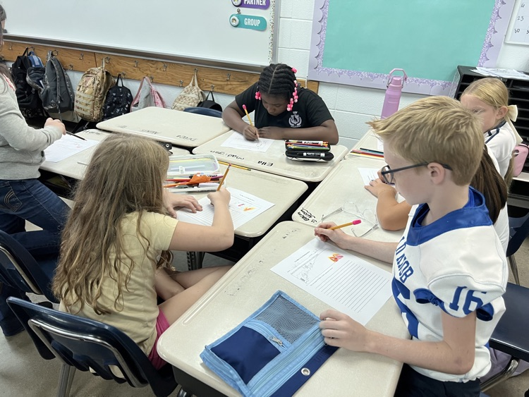 Students learning