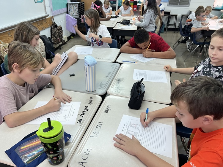 Students learning